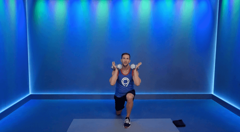 30 Min Elliptical Dumbbell Bootcamp #40