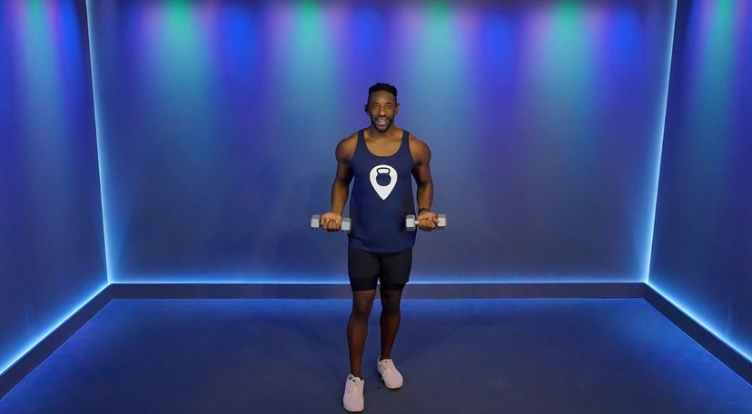 30 Min Cycling & Dumbbell Bootcamp #148