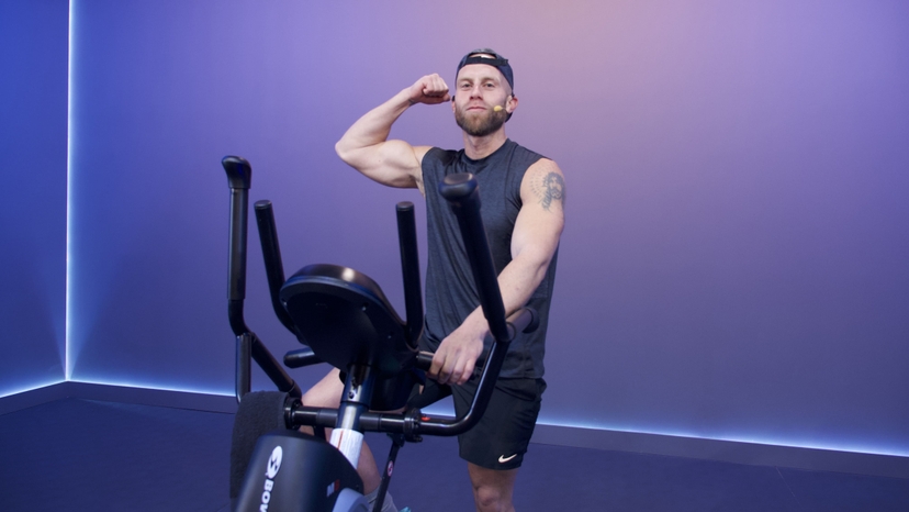 14 Min Beg HIIT Max Trainer Workout #31