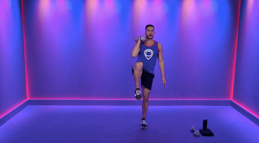 30 Min Full Body Unilateral Dumbbell #43