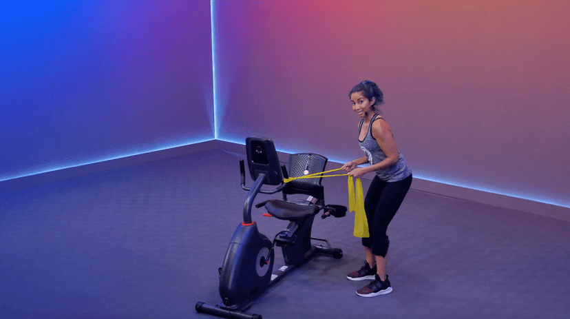 20 Min Recumbent & Resistance Band #26