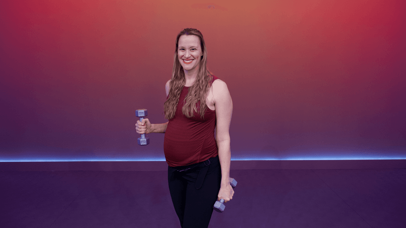 30 Min Prenatal Full Body Dumbbells #76