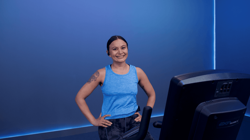 20 Min Hills & Drills Upright Bike Ride #16