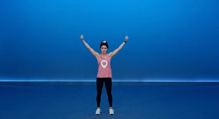 60 Min Cycling & Dumbbells Bootcamp #258