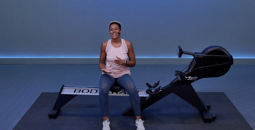 20 Min Drag Factor Row #123
