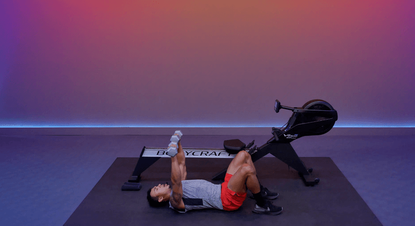 30 Min Rowing & Dumbbell Bootcamp #127