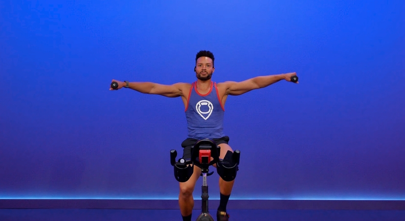 60 Min Endurance Ride w/ Dumbbells #284