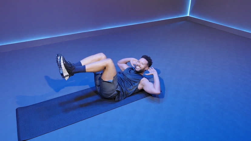 5 Min Warm to Hot Crunches #16