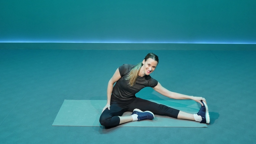 5 Min Seated Recovery Stretch #27