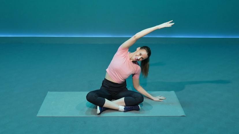 15 Min Seated Recovery Stretch #28