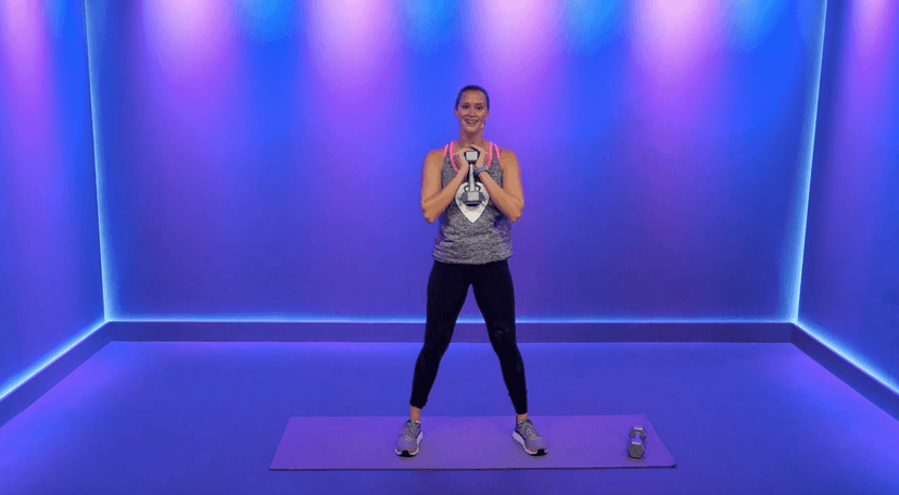 45 Min Elliptical Dumbbell Bootcamp #43