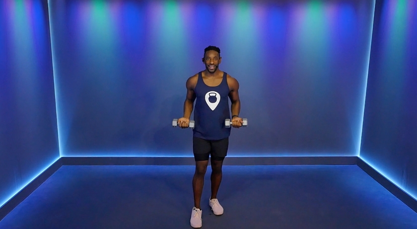 30 Min Cycling & Dumbbell Bootcamp #148