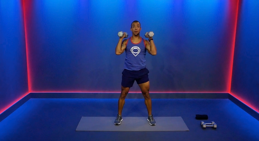 30 Min Cycling & Dumbbell Bootcamp #163