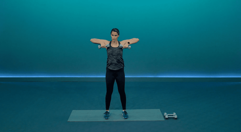 40 Min Elliptical Dumbbell Bootcamp #76