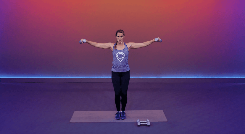 30 Min Elliptical Dumbbell Bootcamp #86