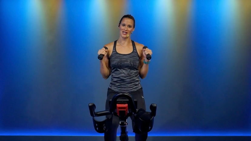 30 Min Adv Drills & Dumbbells Ride #195