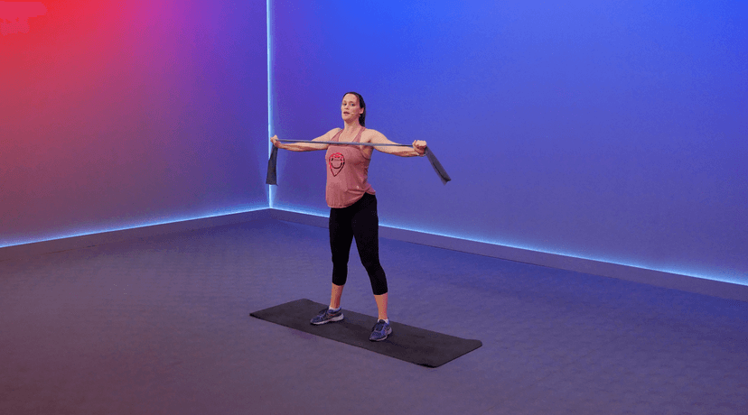 20 Min Prenatal Full Body Resistance Band #73