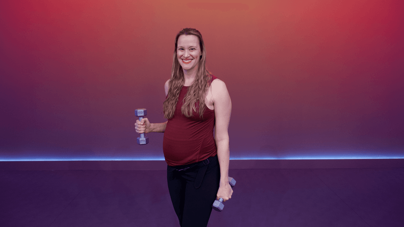 30 Min Prenatal Full Body Dumbbells #76