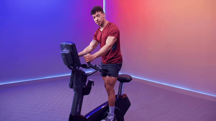 45 Min Adv Rhythm Upright Bike Ride #6