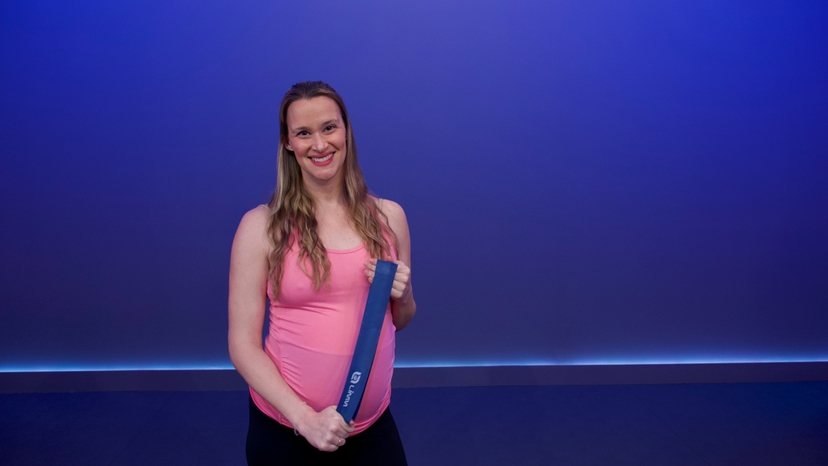 15 Min Prenatal Lower Body Loop Band #78