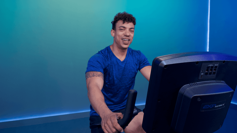45 Min Hills & Drills Upright Bike Ride #13