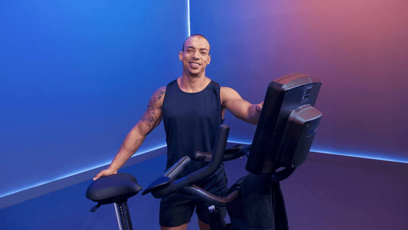 30 Min HIIT Upright Bike Ride #30